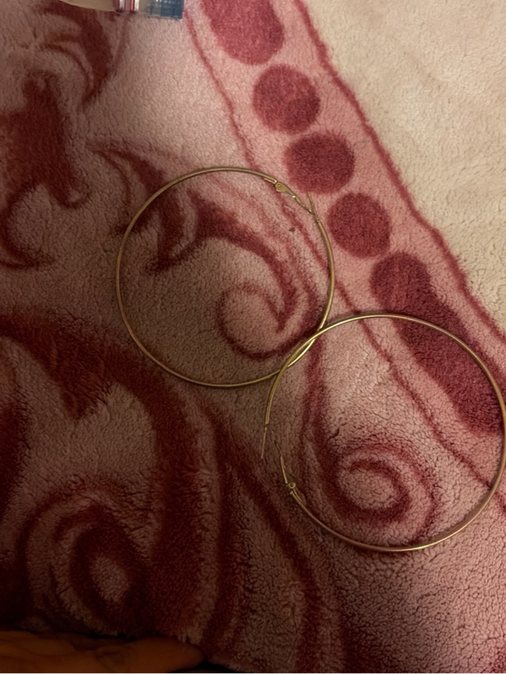 Large Gold Hoop Earrings for Women - Lightweight Fashion Hoops